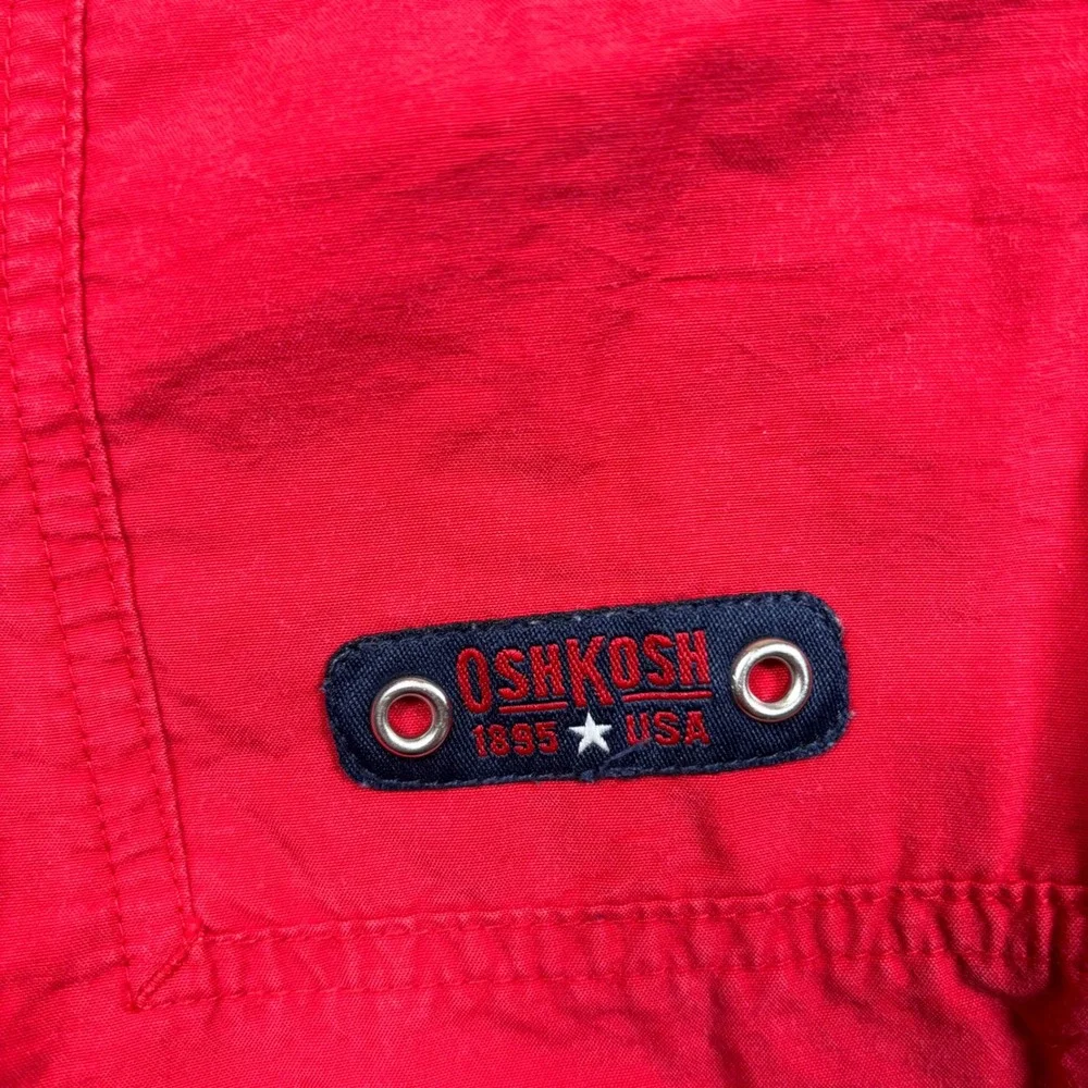OshKosh B'gosh Baby‎ Red Cotton Blend Elastic Waist Pull On Shorts 18 Months